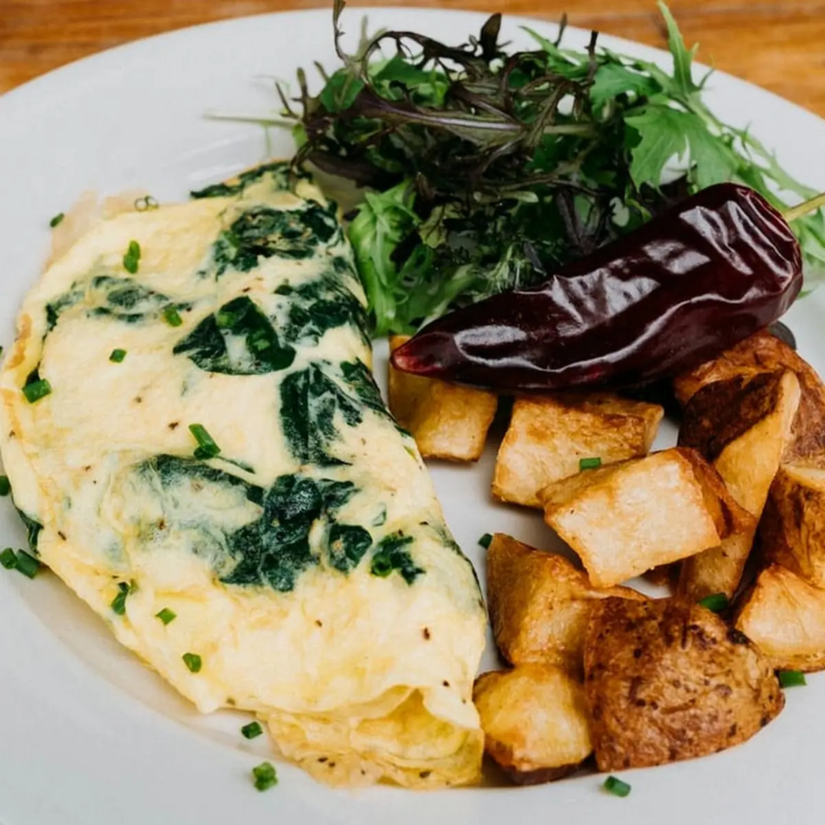 Wild Mushroom Omelette