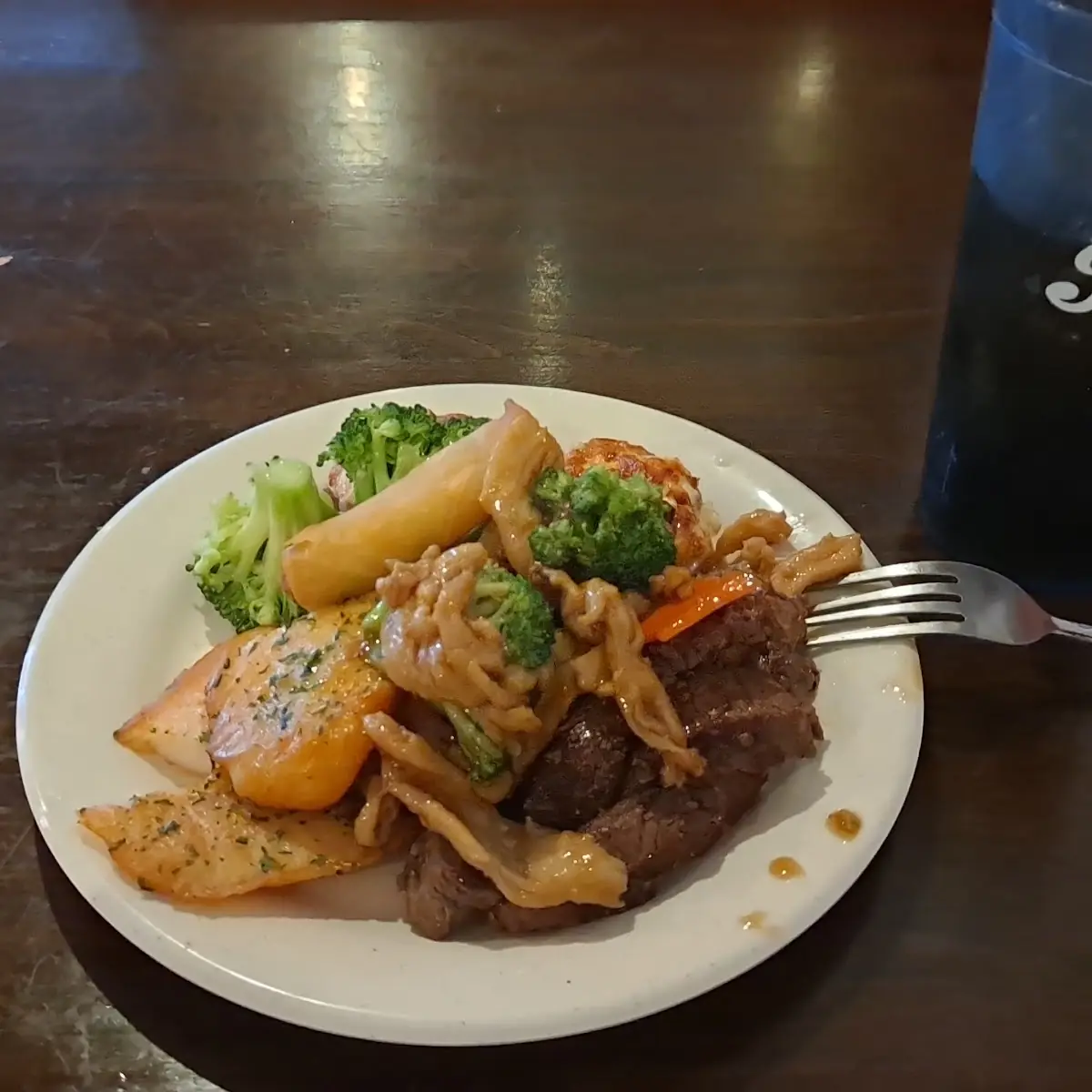 Mongolian Beef Mixed Vegetables Steamed Broccoli