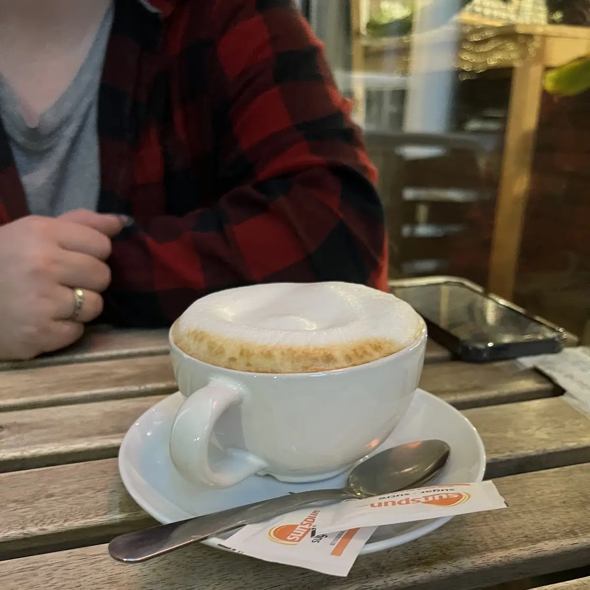 Cappuccino, Belgian Waffle Bar