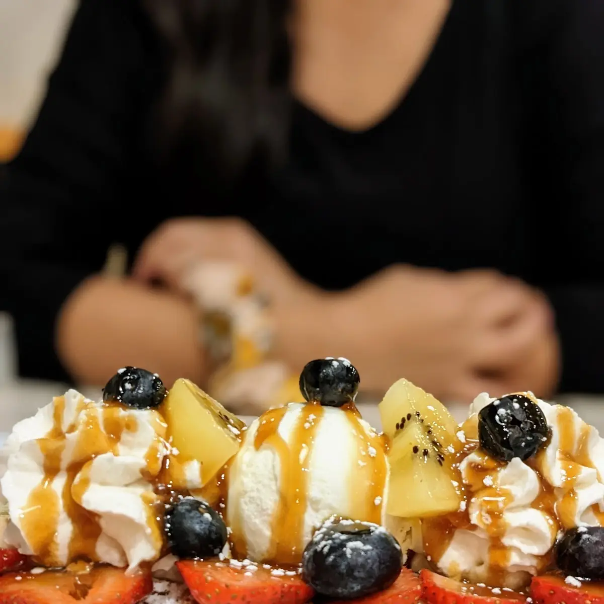 Tootie Fruity Belgian Waffle, Belgian Waffle Bar