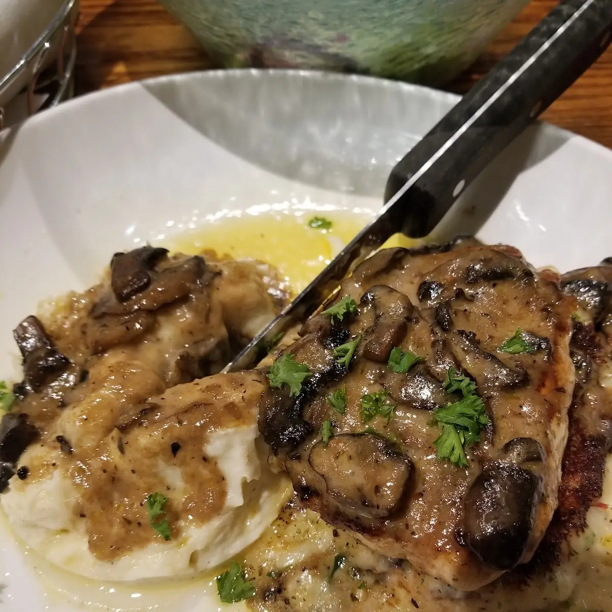 Stuffed Chicken Marsala