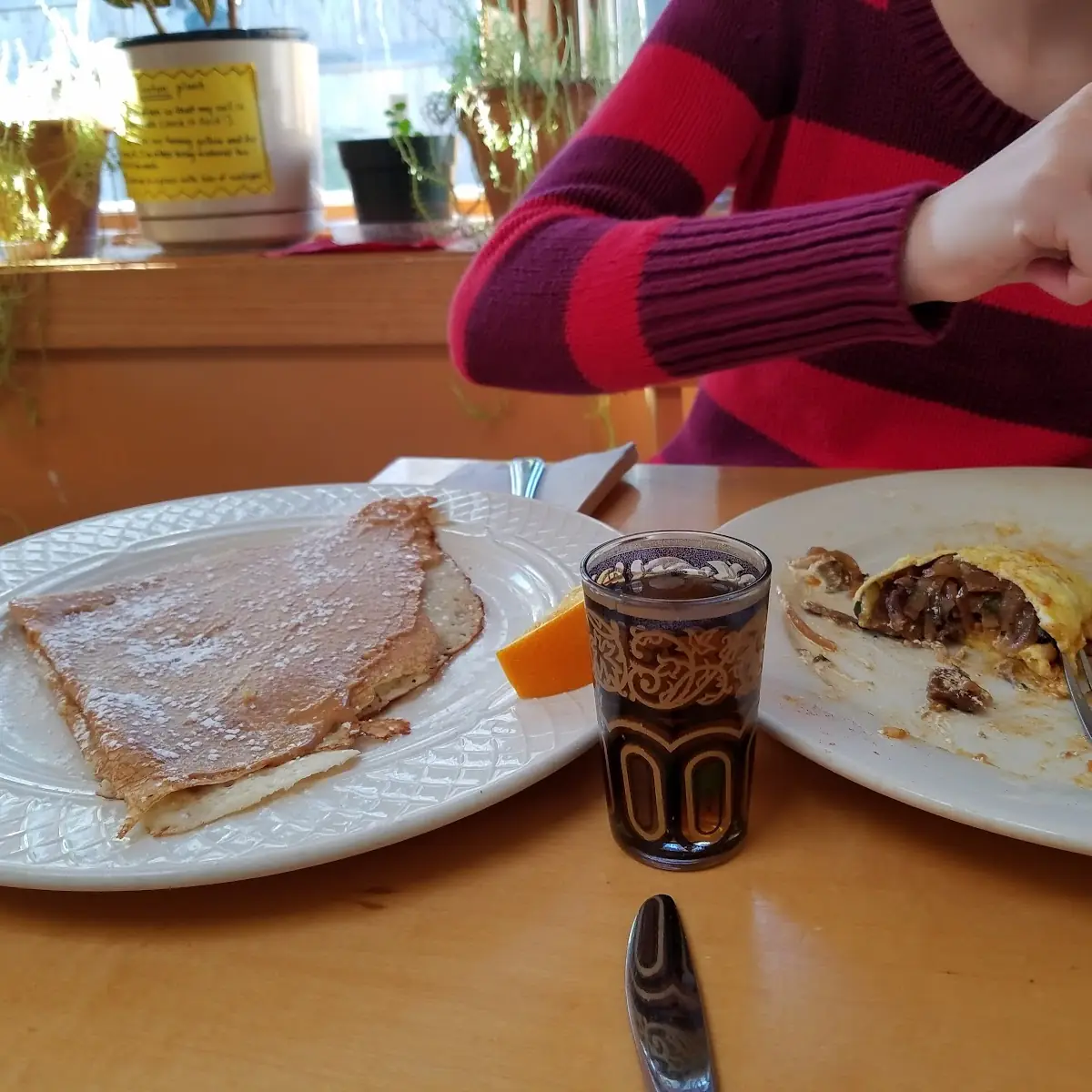 Peanut Butter Crepe