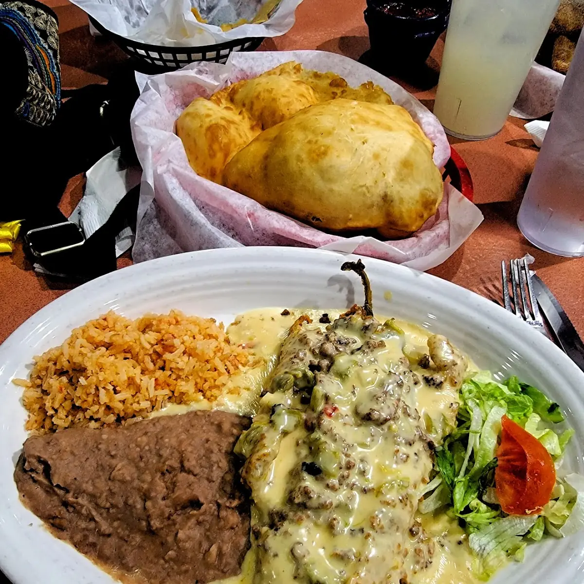 Crispy Chile Relleno Plate
