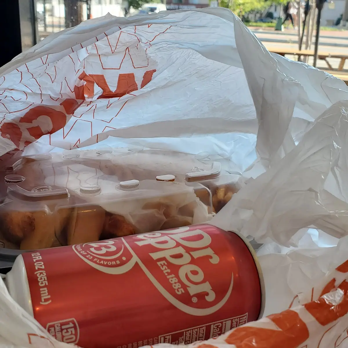 Two Chicken Wing Sandwiches