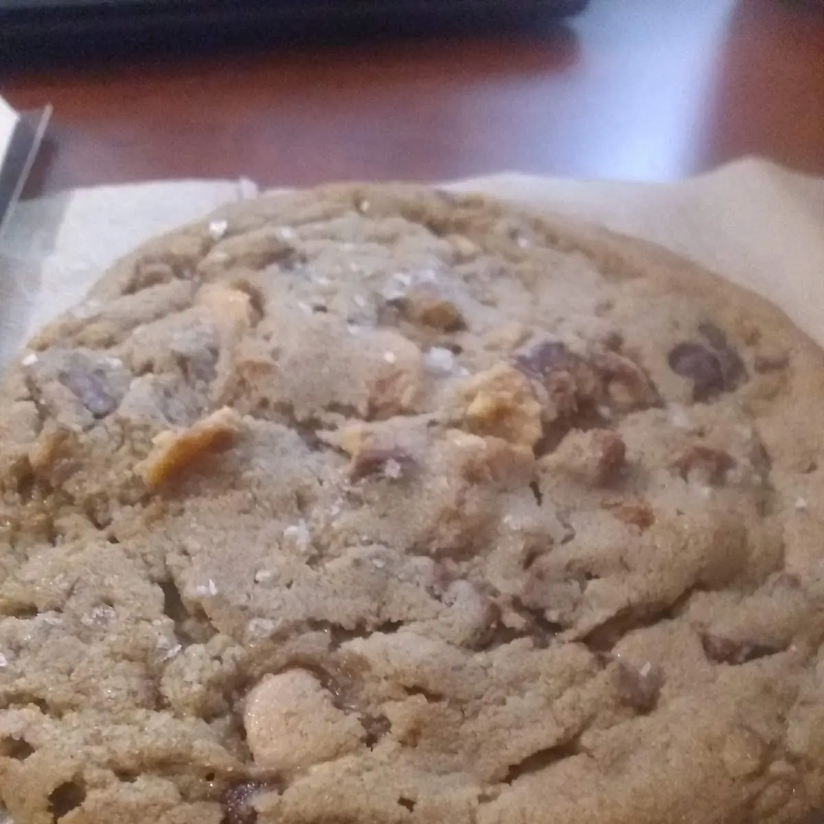 Kitchen Sink Cookie Caramel Chocolate Chips Pretzels Sea Salt