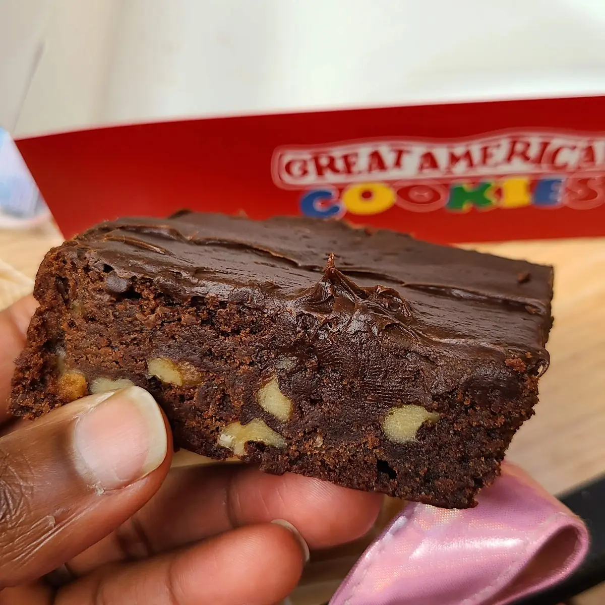 Fudge Brownie with Nuts