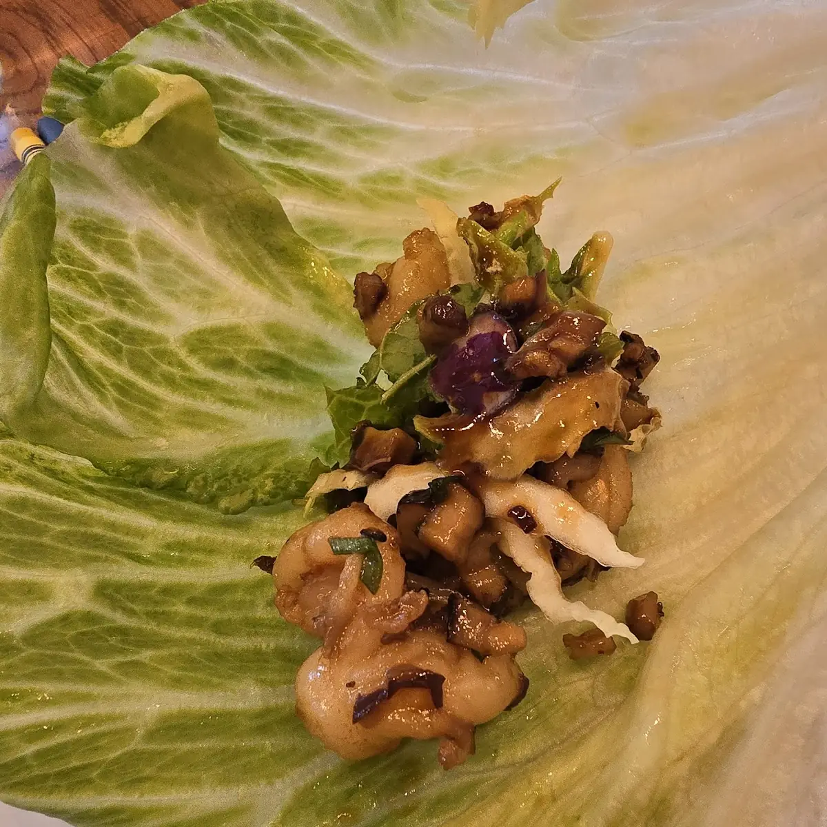 Shrimp Lettuce Wrap