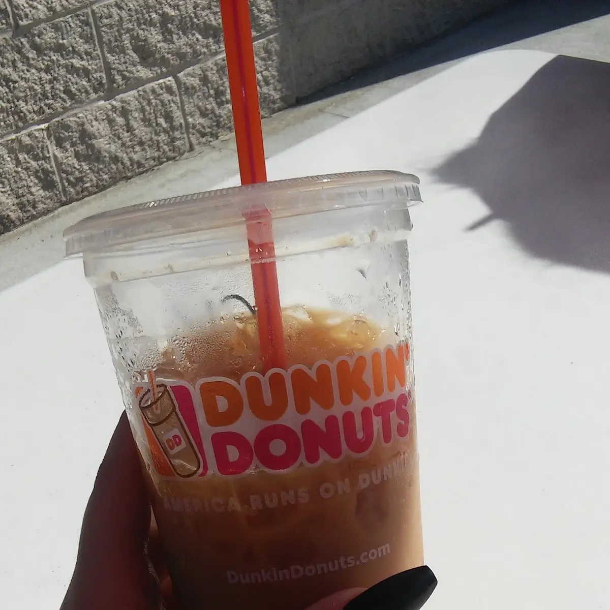 Large Iced Mocha Coffee