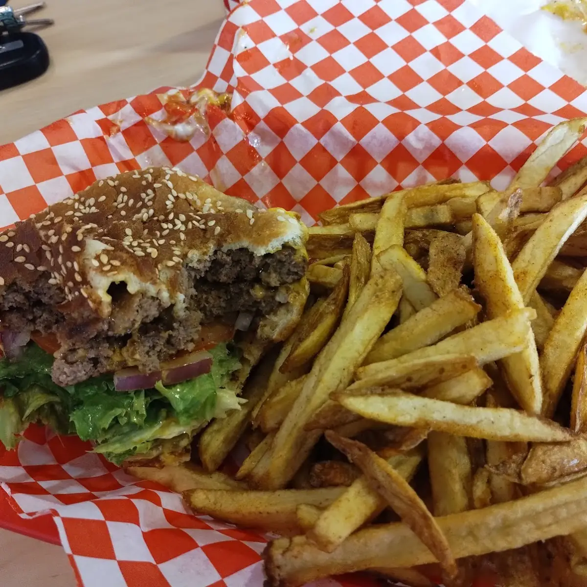 Juicy Double Cheeseburger Combo
