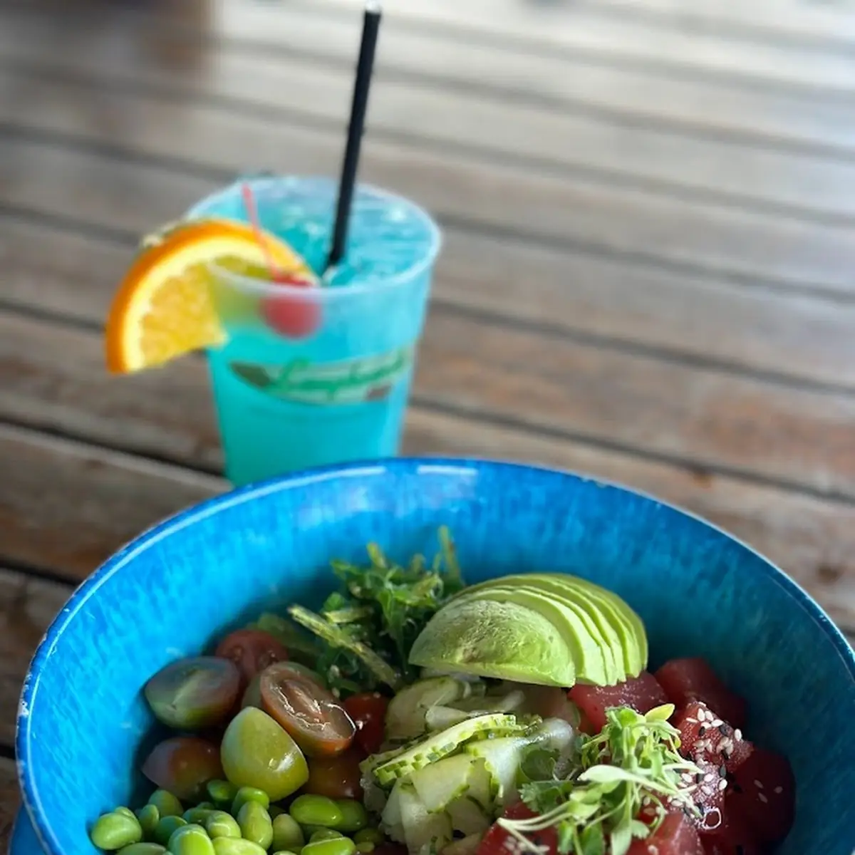 Ahi Tuna Poke Bowl