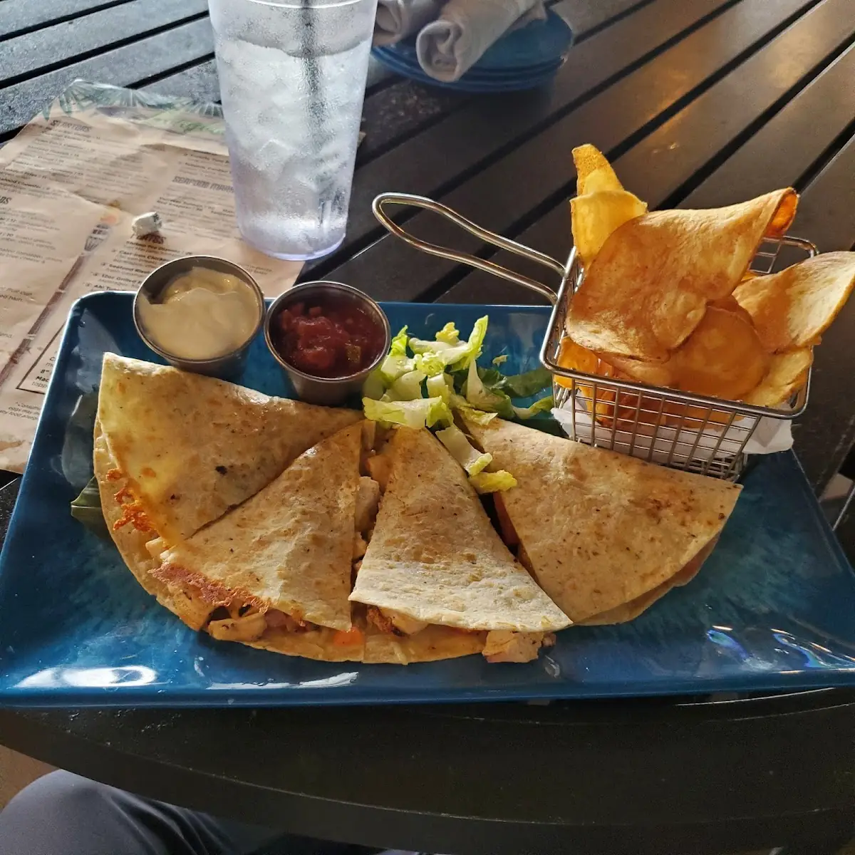 Blackened Chicken Quesadilla