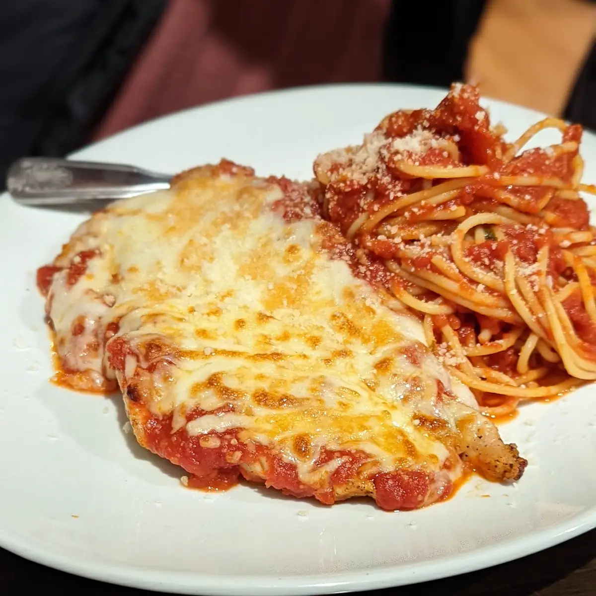 Grilled Chicken Parmigiana