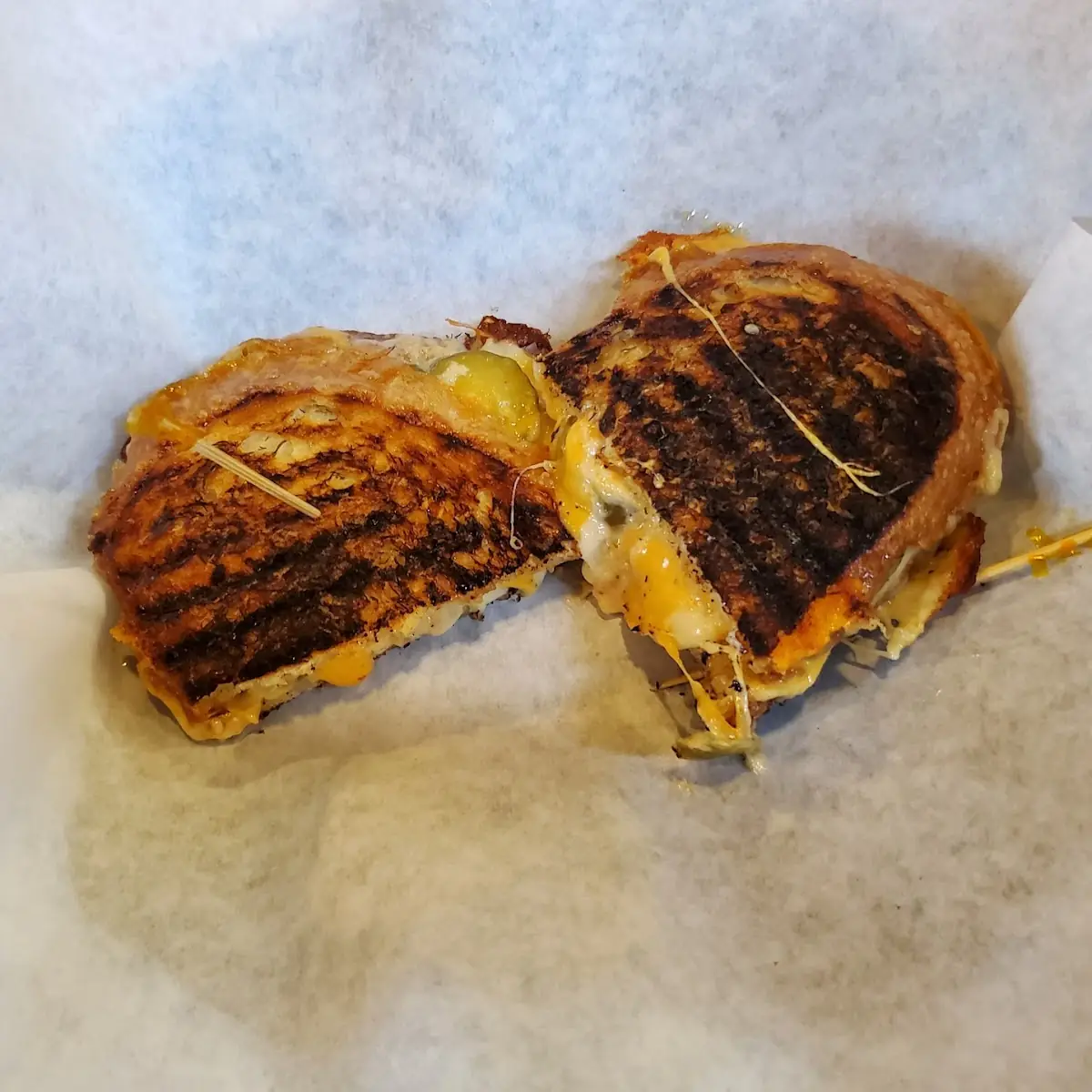 Pickle Grilled Cheese