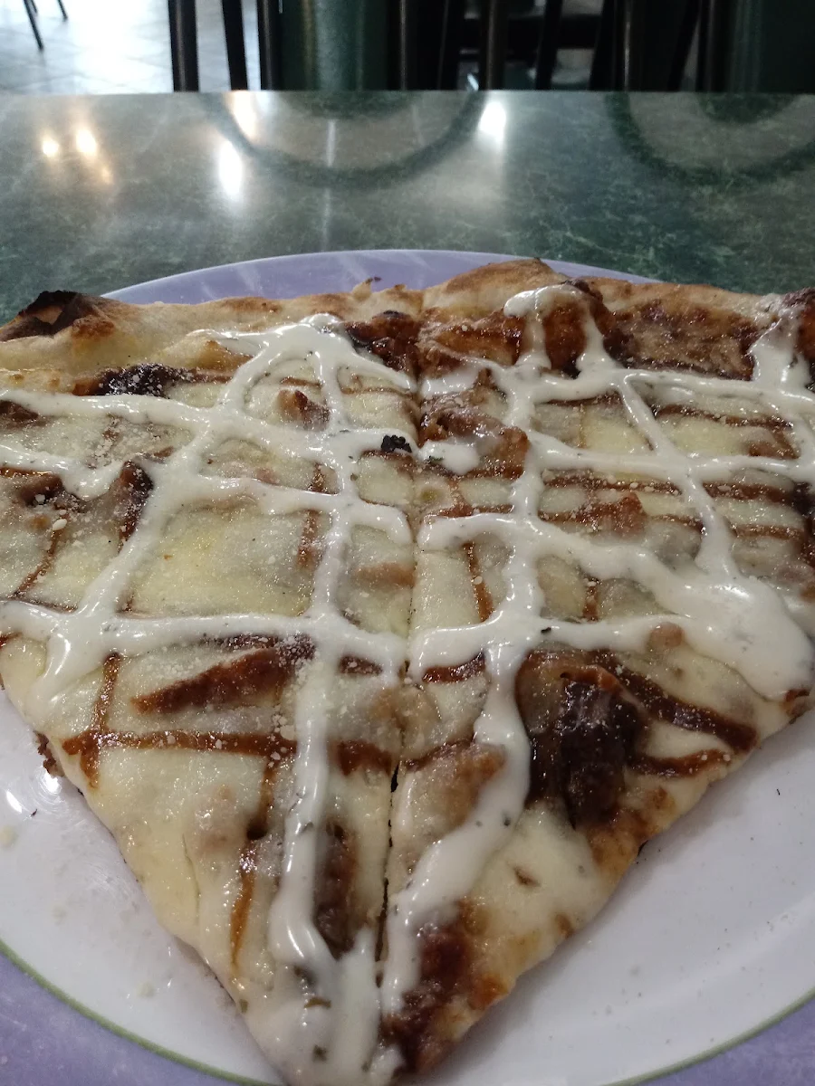 Chicken Bacon and Ranch Slice of Cheese Pizza