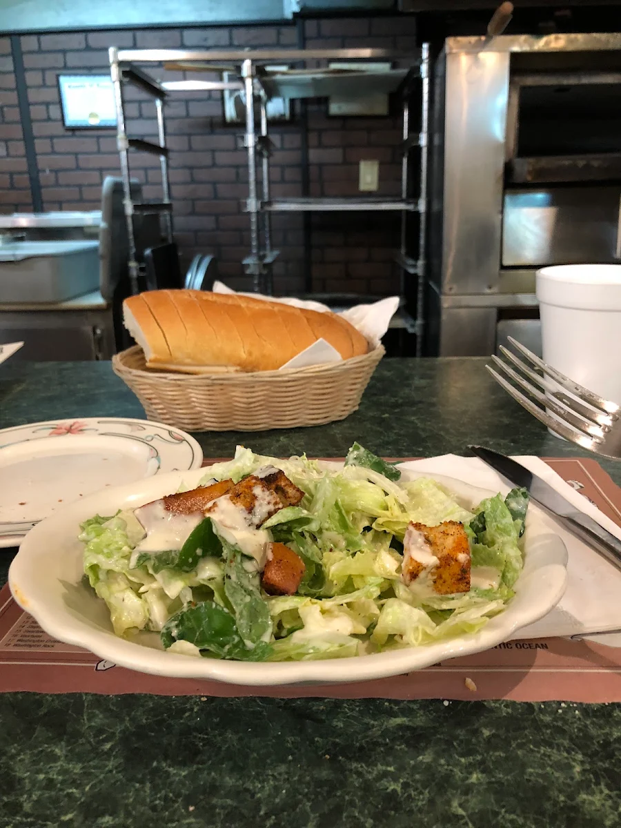 Crispy Chicken Caesar Salad