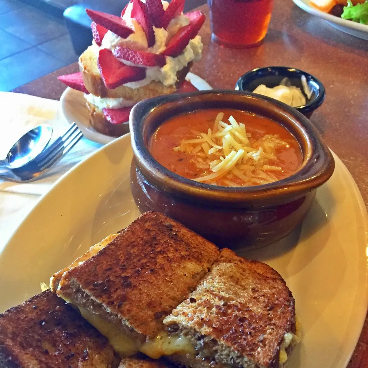 Grilled Cheese & Tomato Soup Combo
