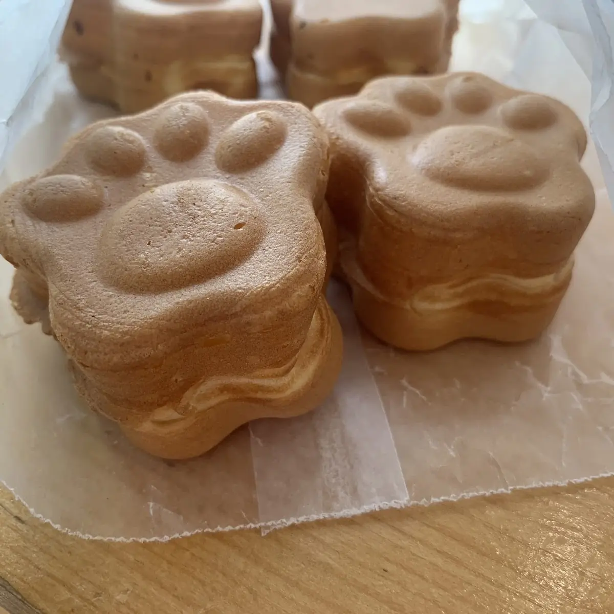 Egg Custard Waffles