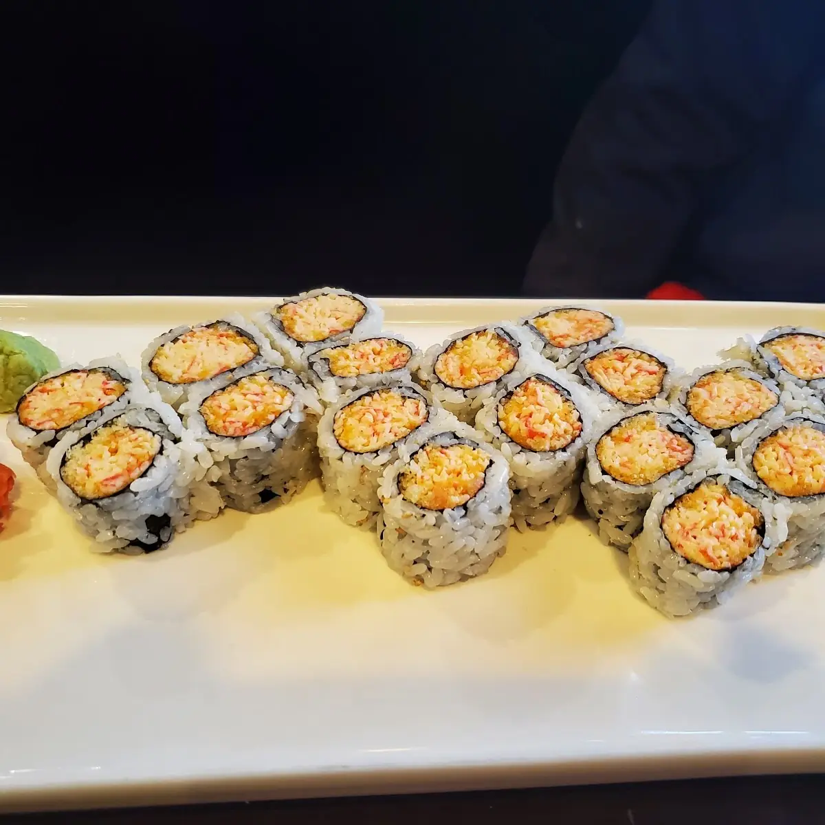 Spicy Tuna Roll & Spicy Salmon Roll
