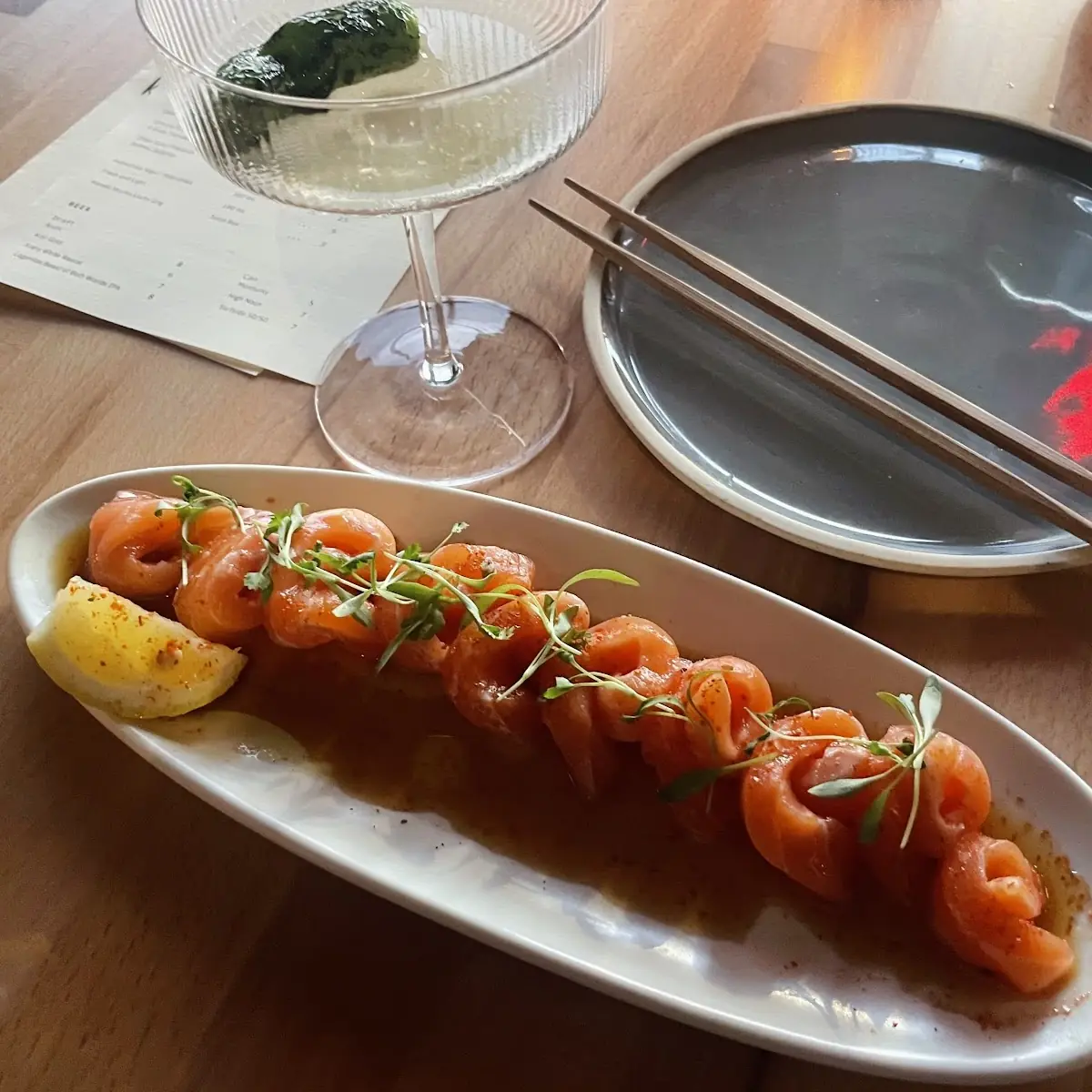 Salmon Sashimi