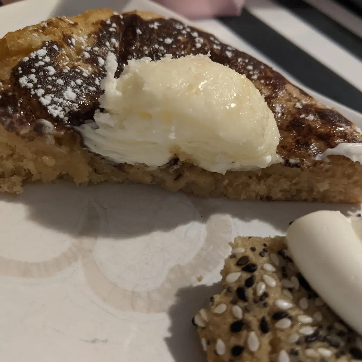 French Toast and Everything Bagel Cookie