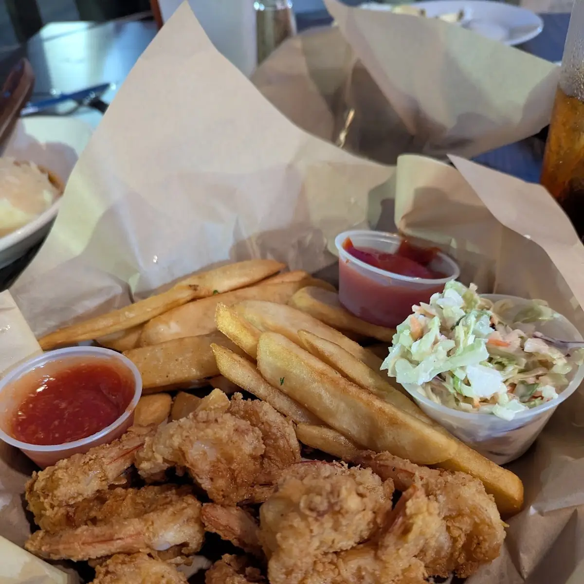 Go Fried Shrimp Platter