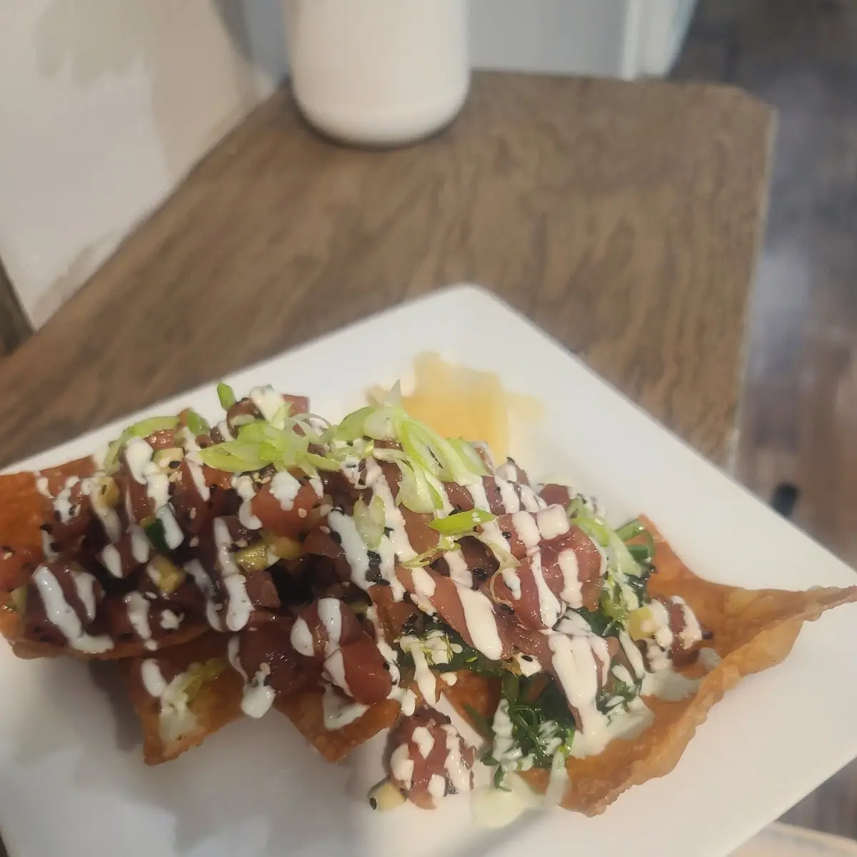 Ahi Tuna Nacho