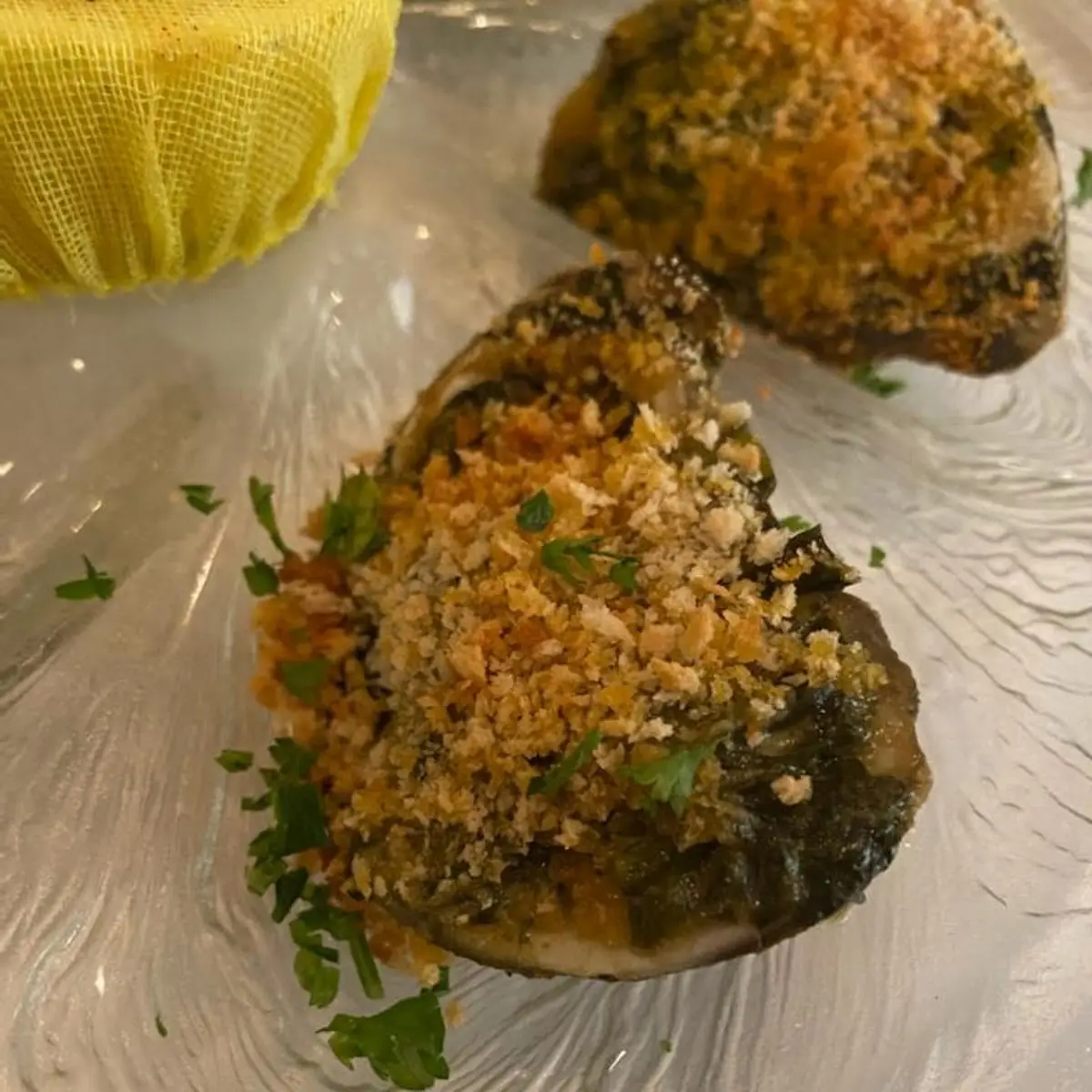 Oysters Rockefeller