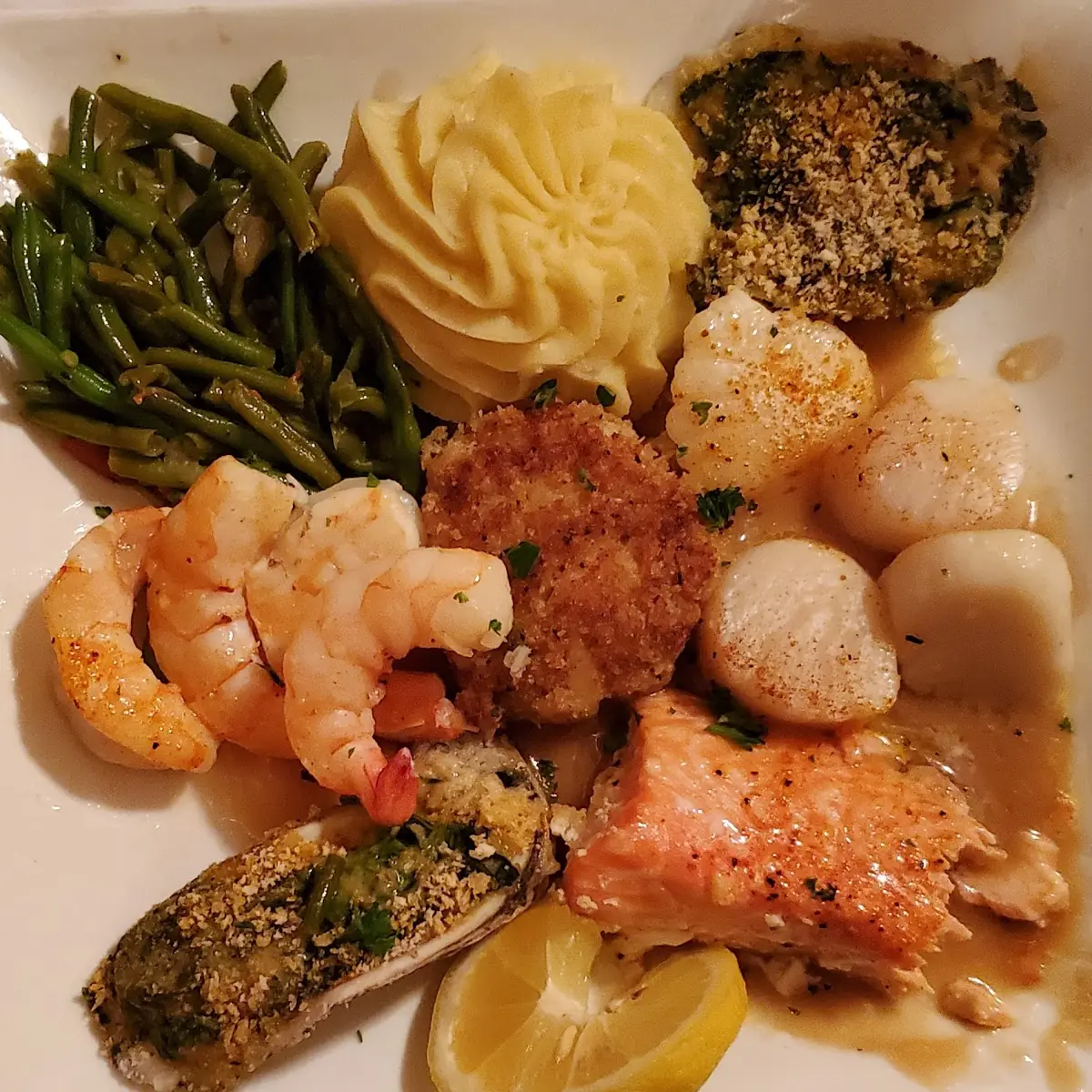 Seafood Platter with Salmon