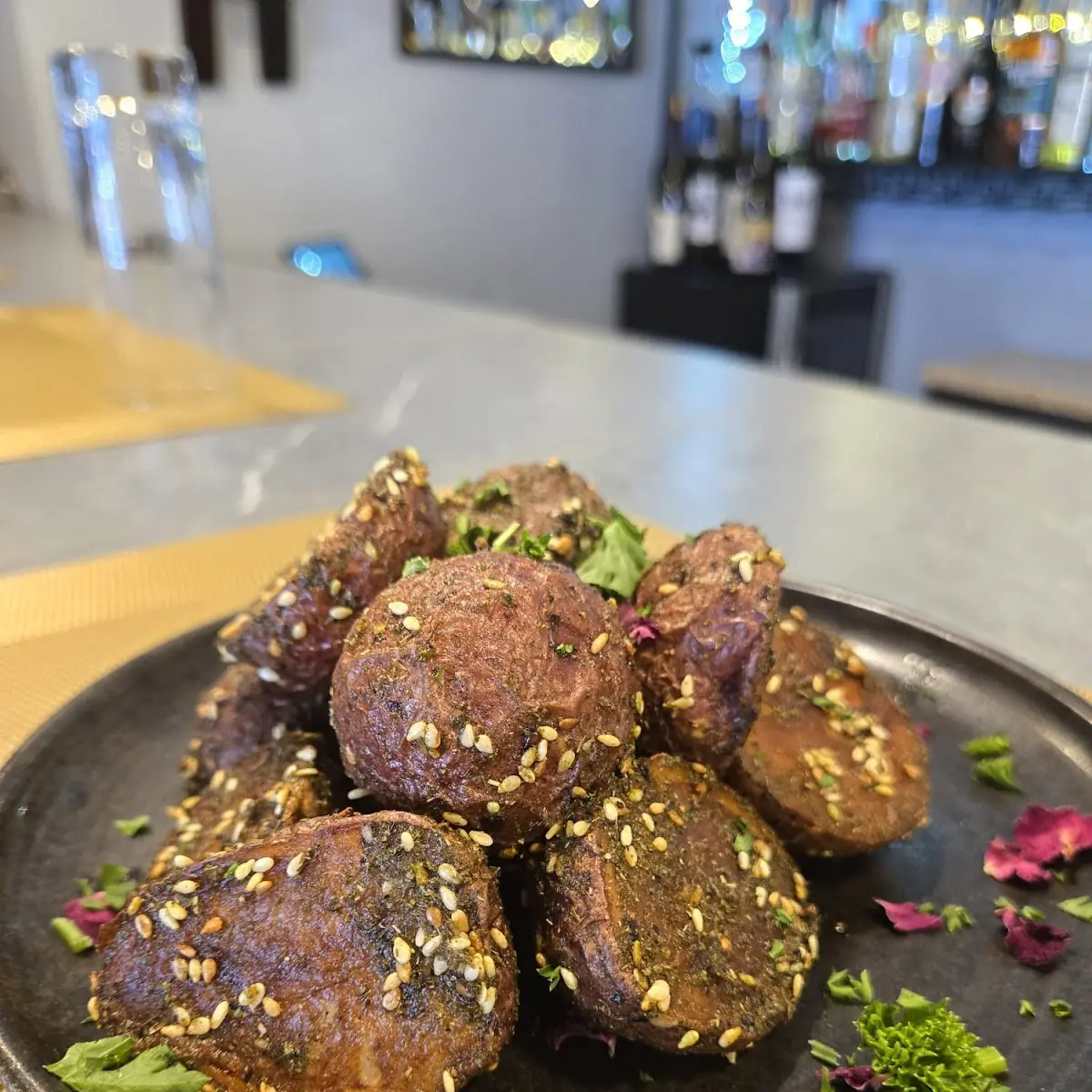 Pera Style Pan Seared Falafel