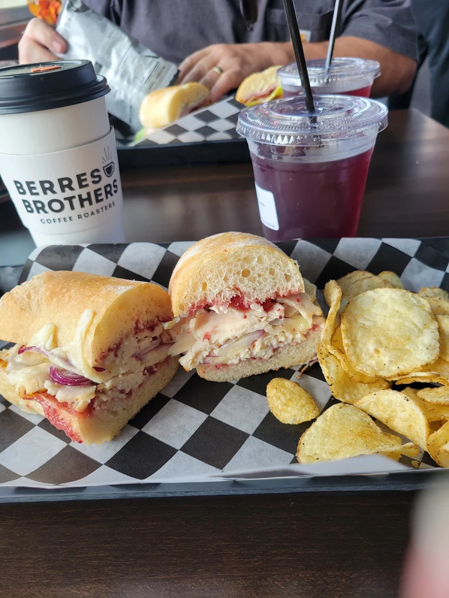 Cranberry Chicken Sandwich