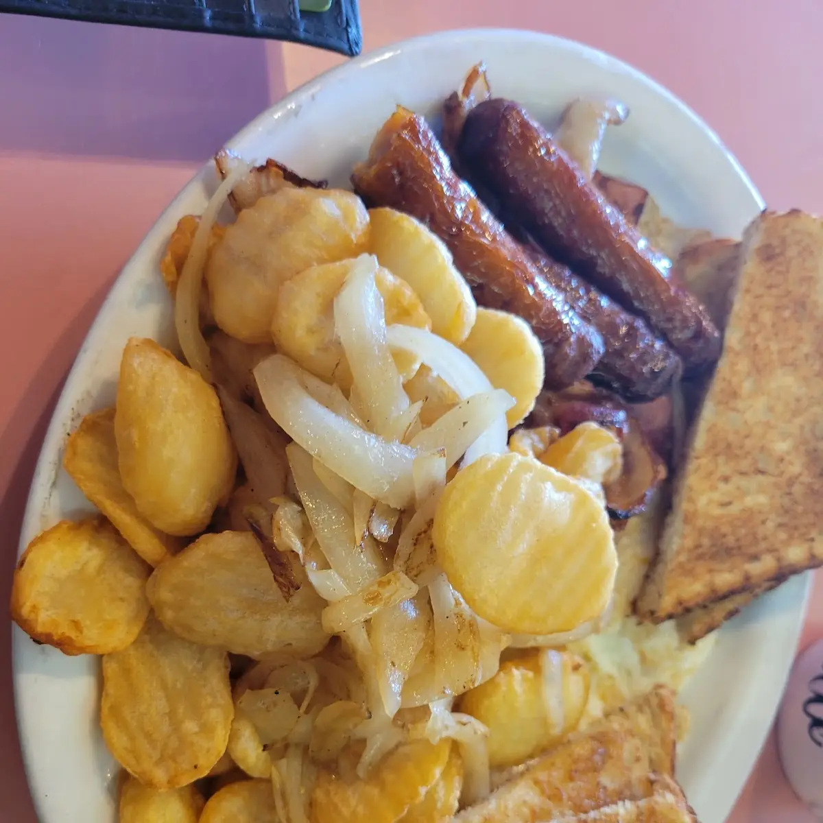 Three Meat Breakfast, Katrina's Corner Kitchen