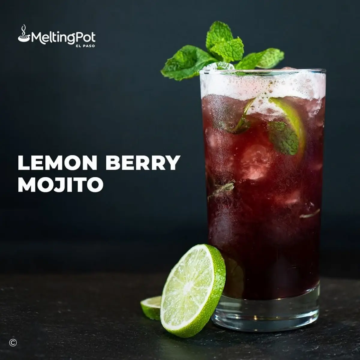 Lemon Berry Mojito