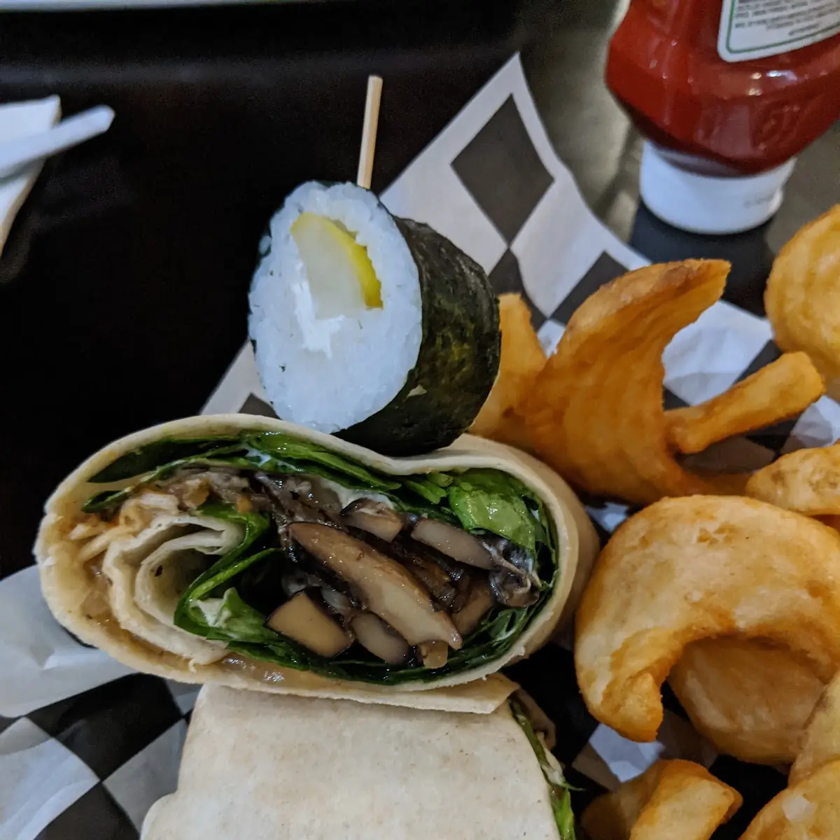Gyro & Sushi Combo