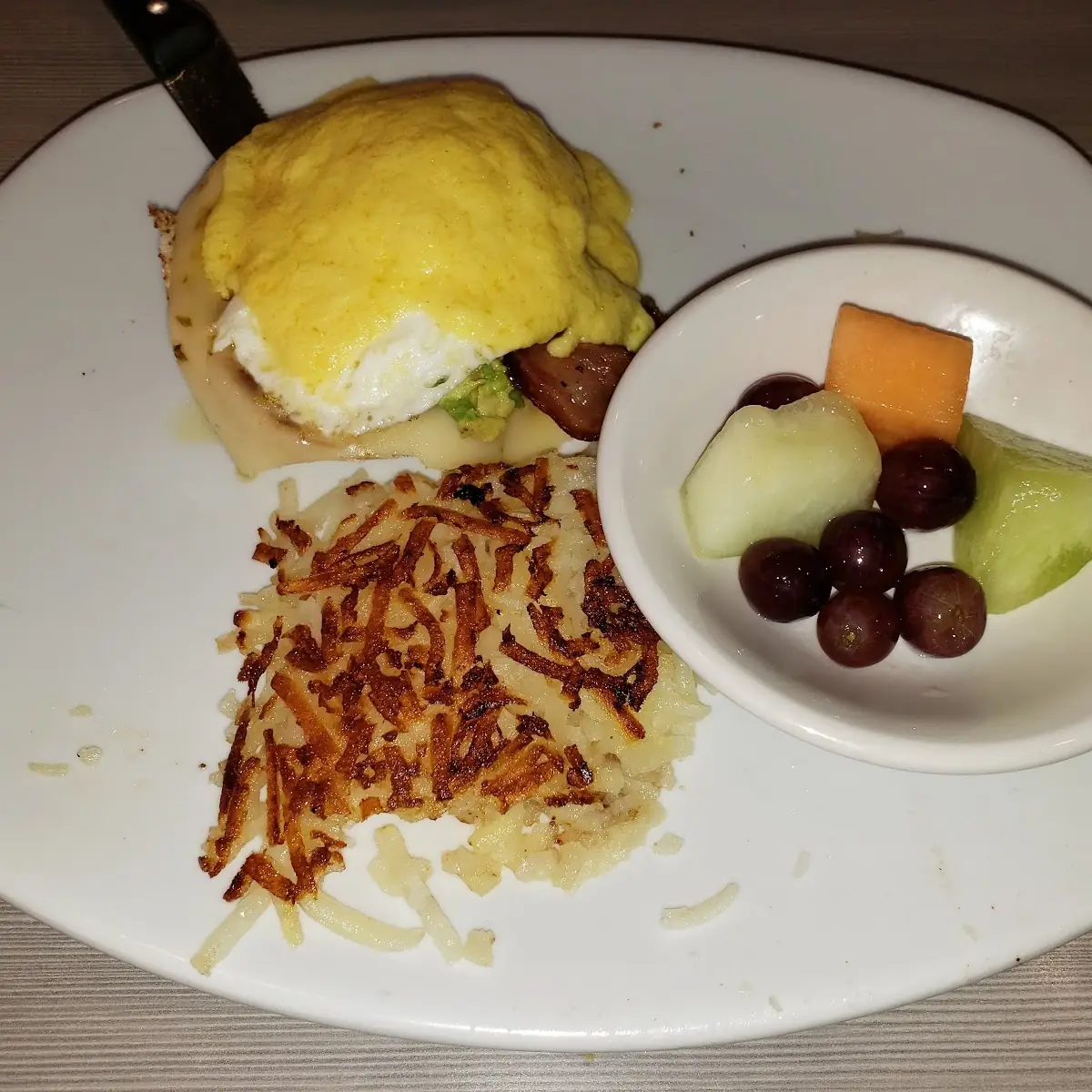 Mushroom & Swiss Omelet
