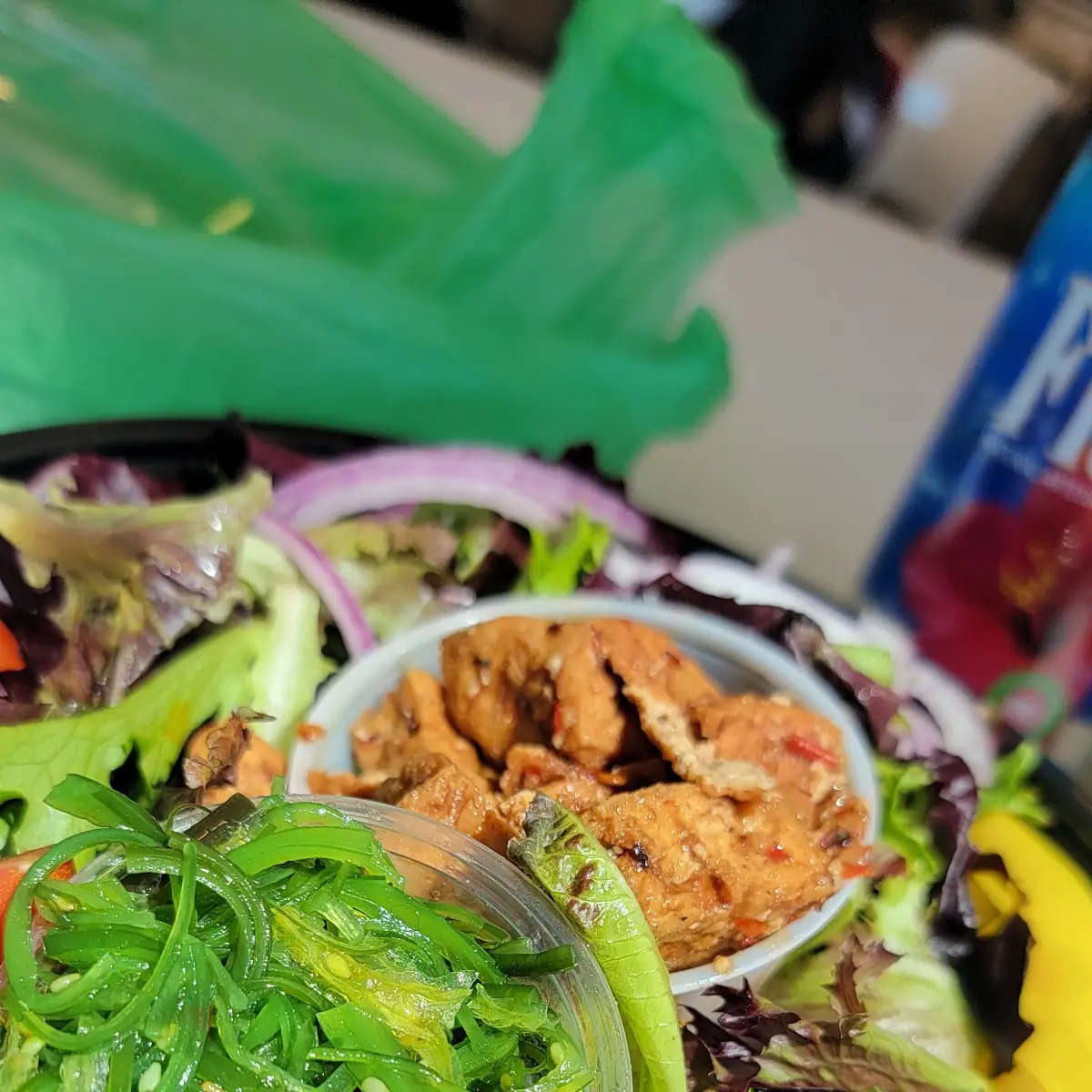 Spicy Tofu Salad