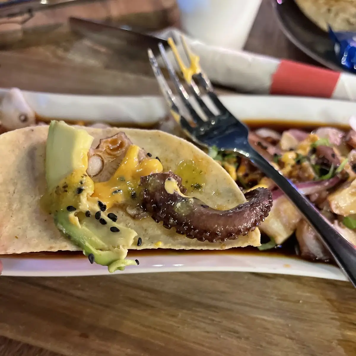 Quesadilla de Pulpo