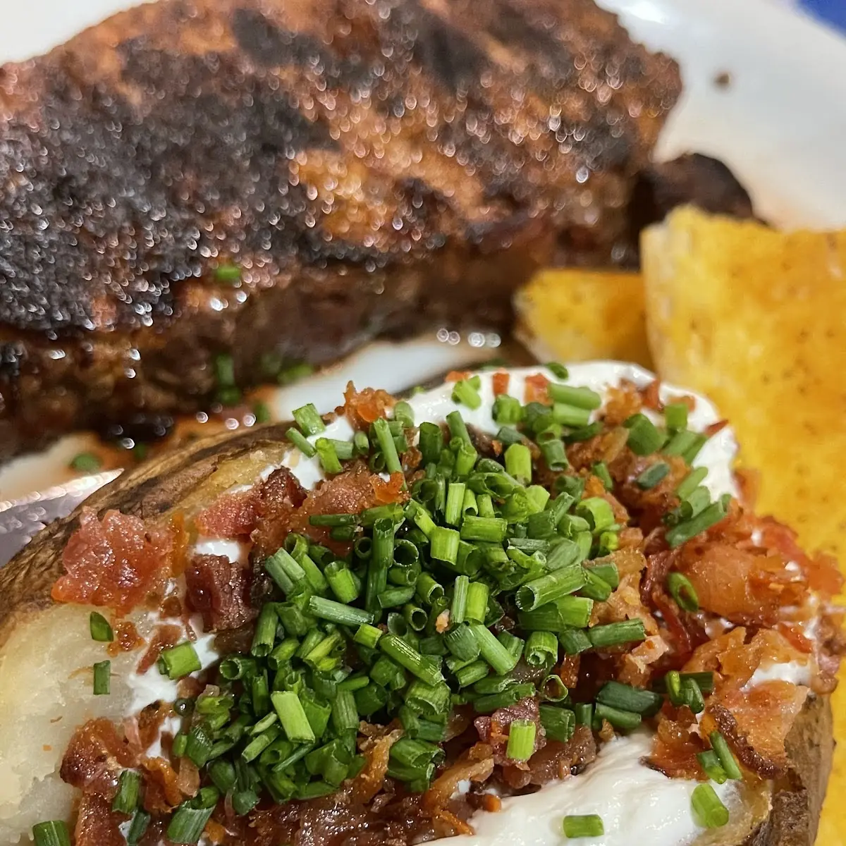 New York Steak & Baked Potato