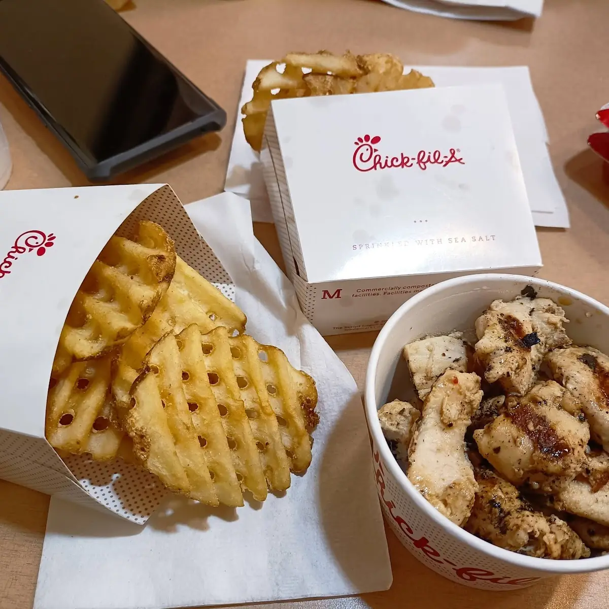 Chick-Fil-A Sauce Flavored Waffle Potato Chips