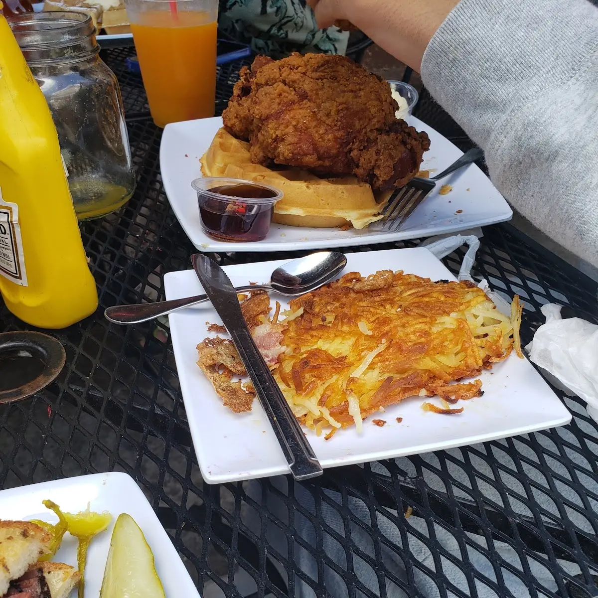 Belgian Waffles with Fried Chicken