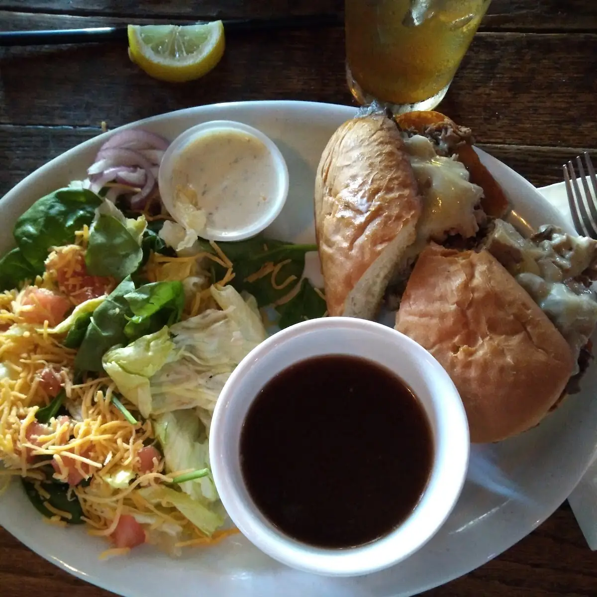 French Dip & Salad Generous Always
