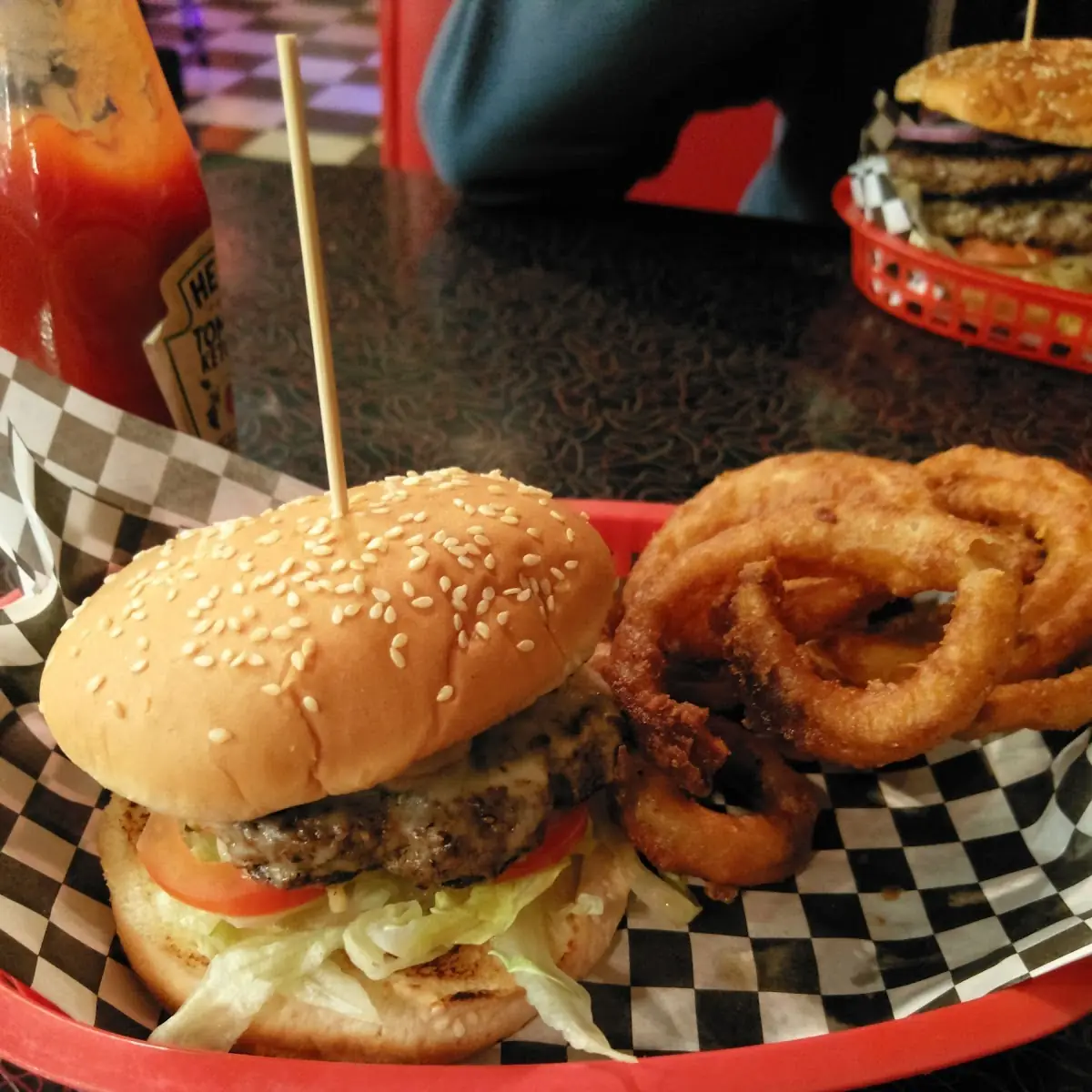 Mushroom Swiss Burger