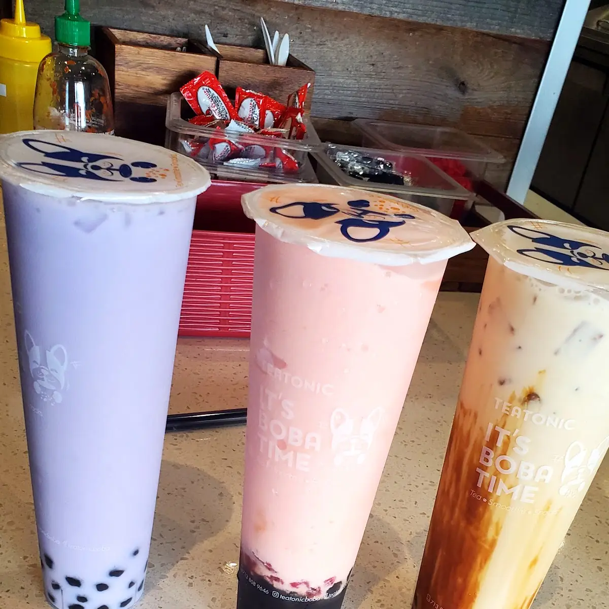 Caramel Flan Bubble Tea