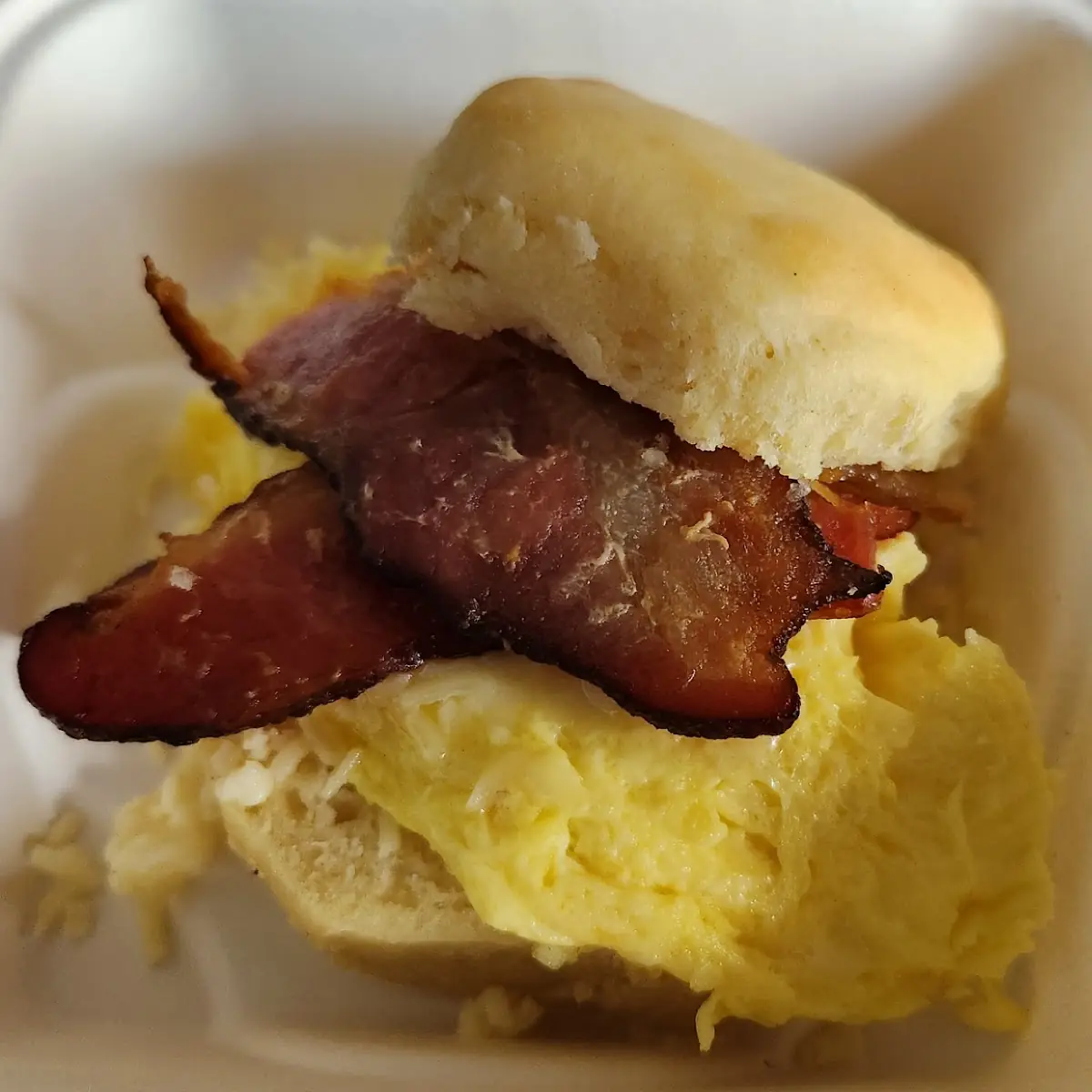 Bacon Egg and Cheese Biscuit