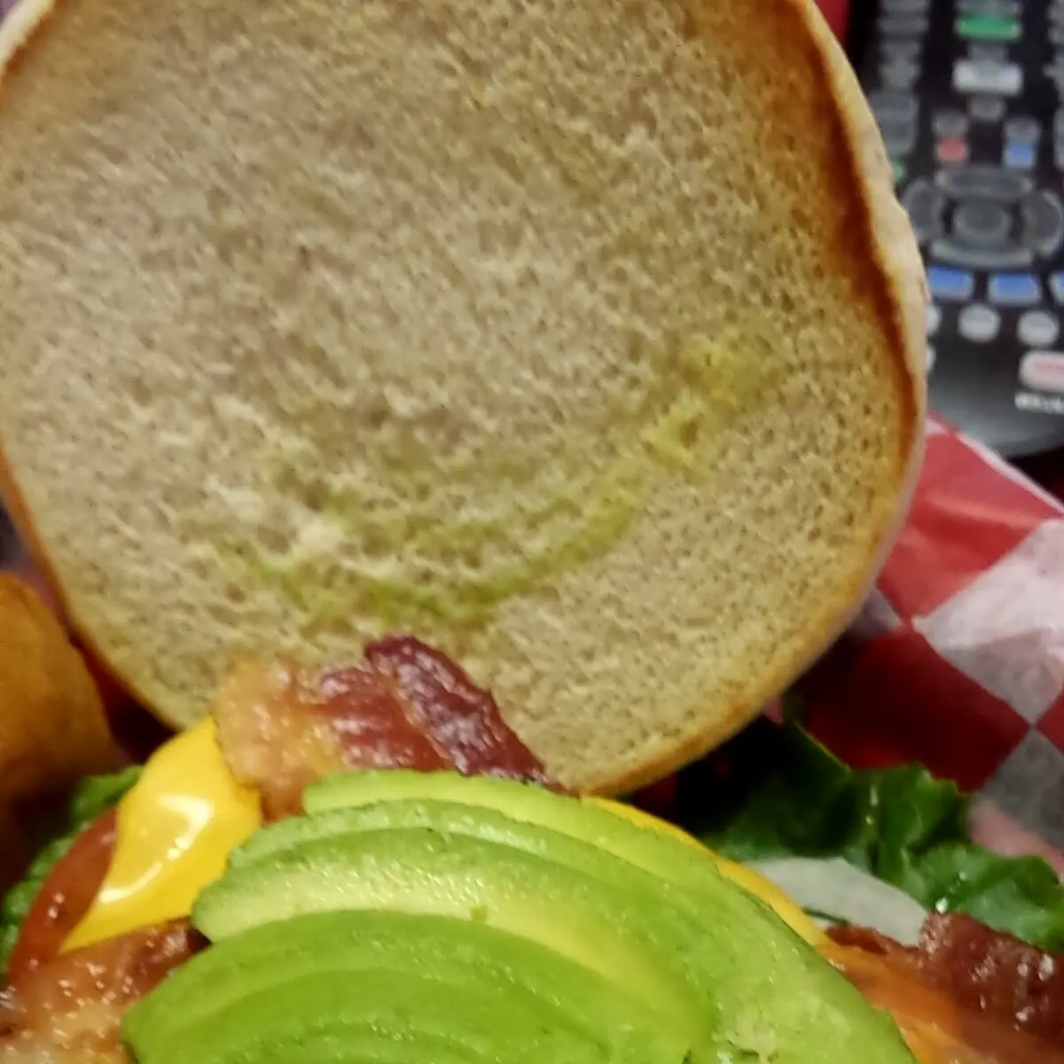 Bacon Burger with Avocado