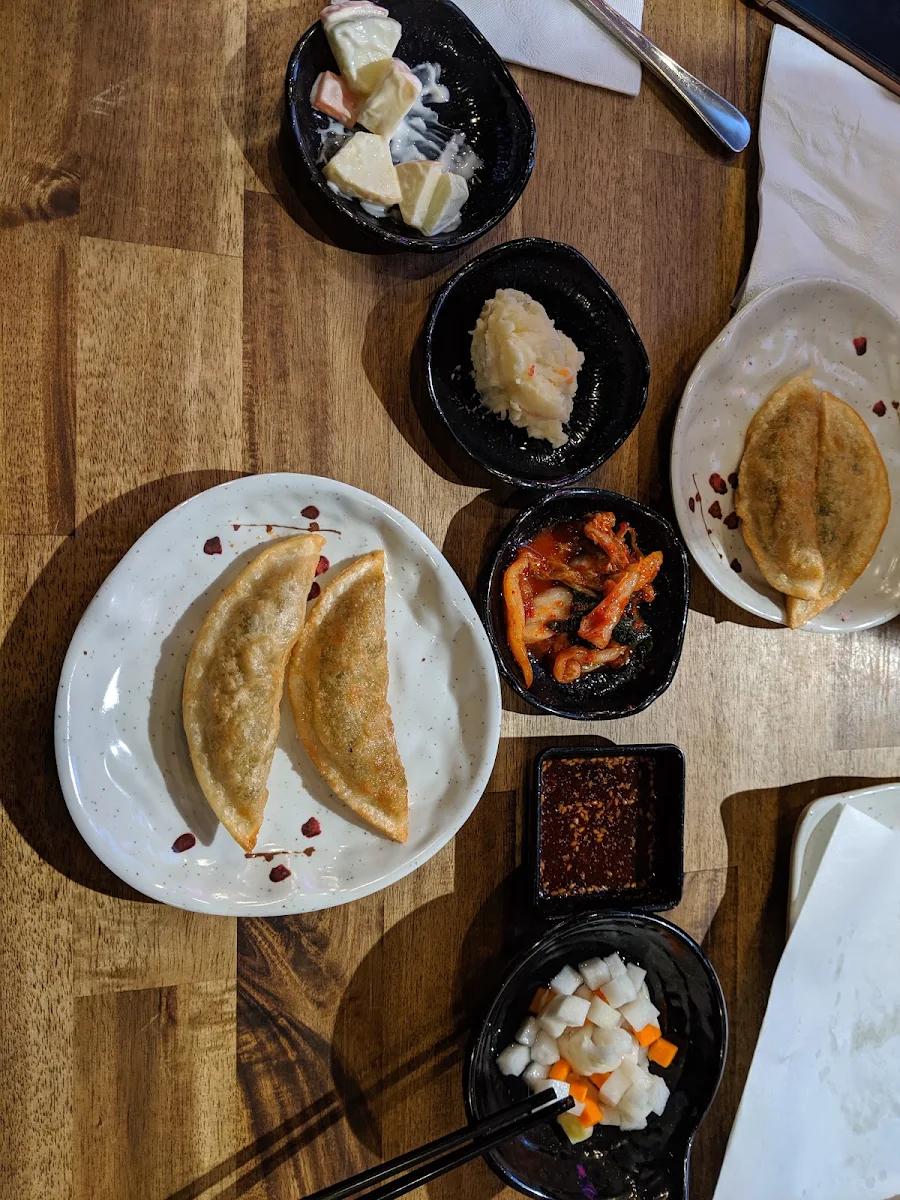 Gyoza, Grilled Korean BBQ
