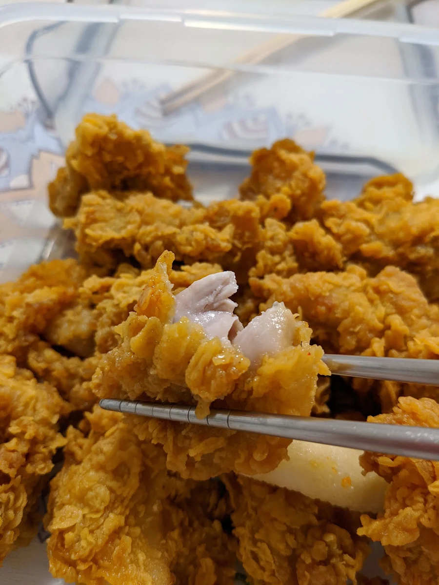 Hot and Spicy Chicken Sauce on the Side, Grilled Korean BBQ
