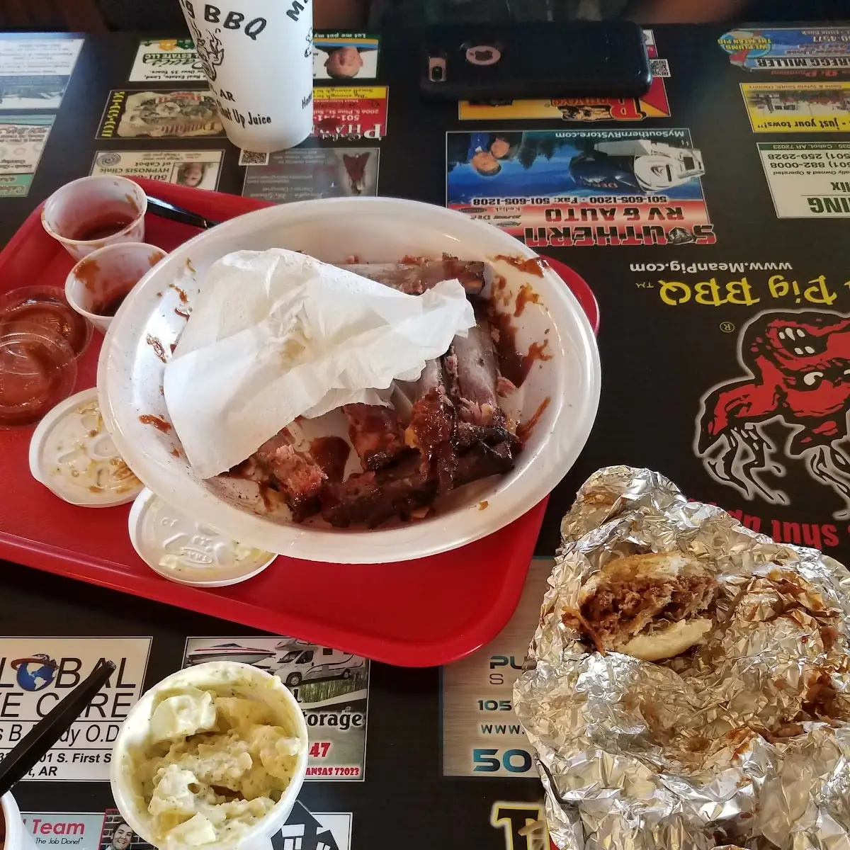 Pulled Pork Sandwich Platter