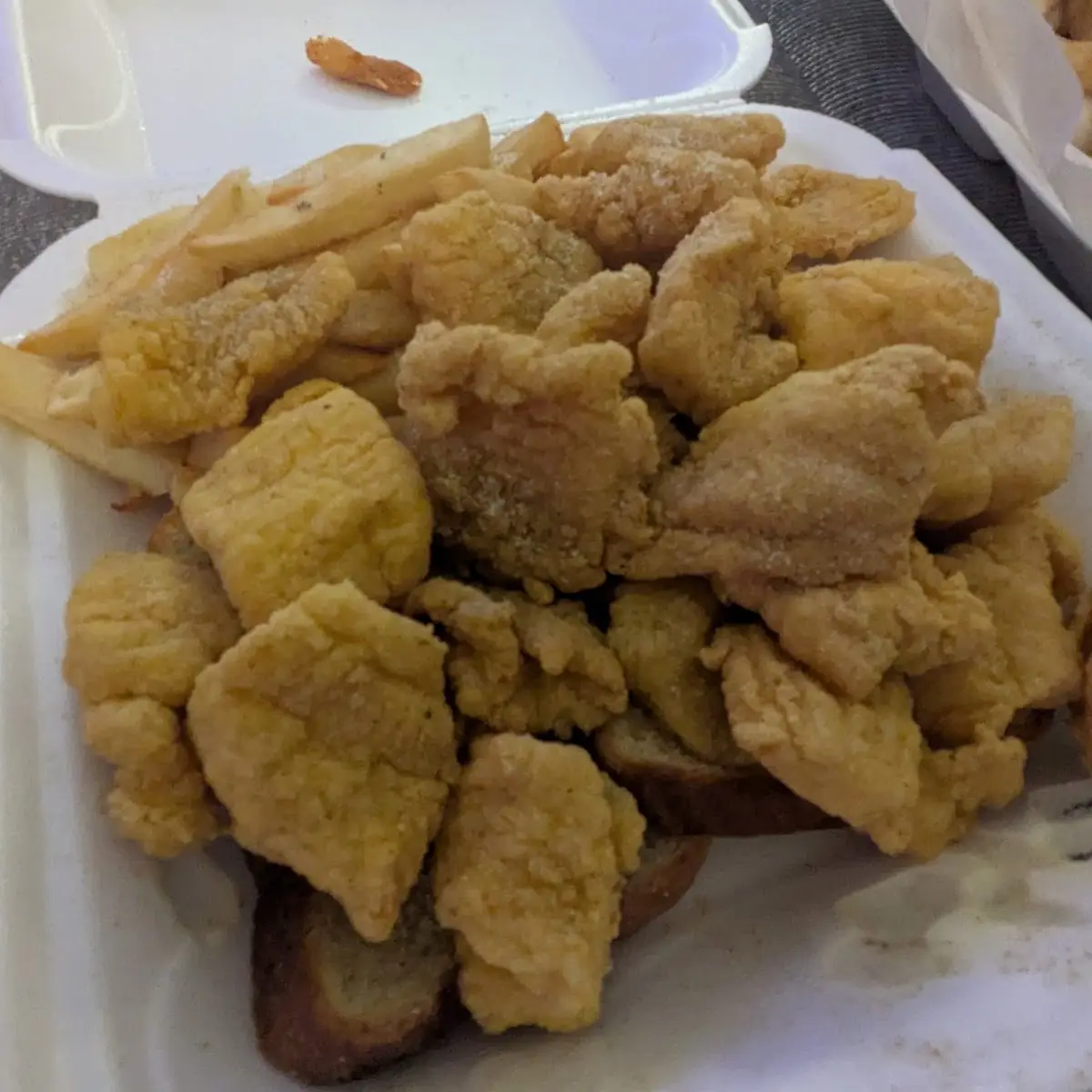 Fried Catfish Nuggets