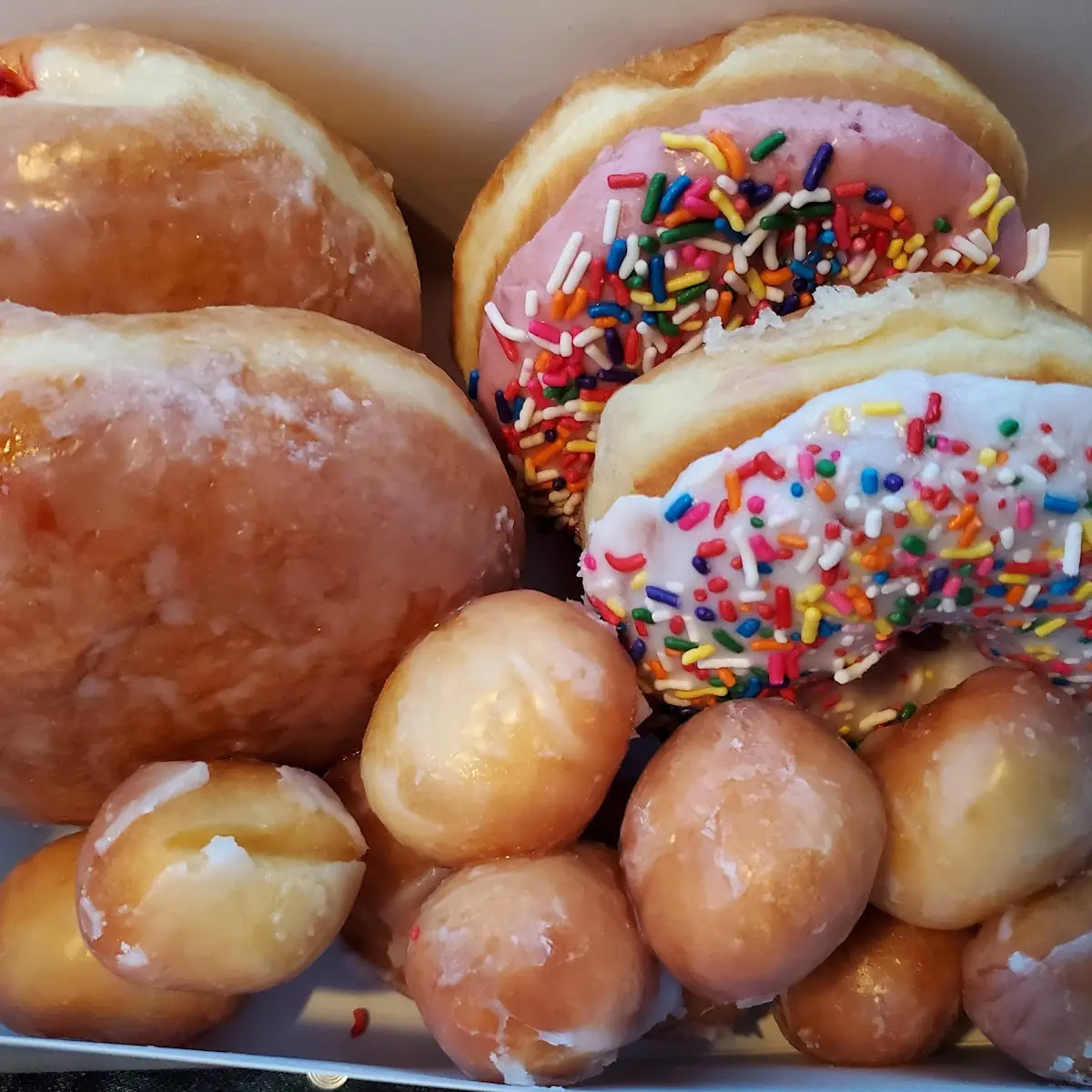 Jelly Donut Sprinkle Donuts & Donut Holes