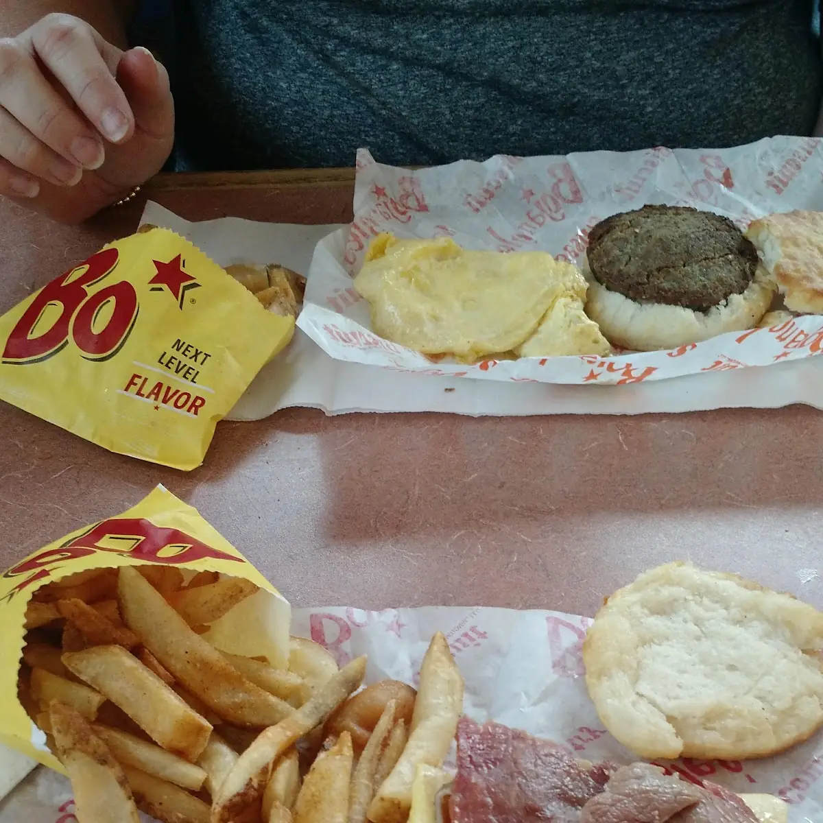 Country Ham and Egg Biscuit